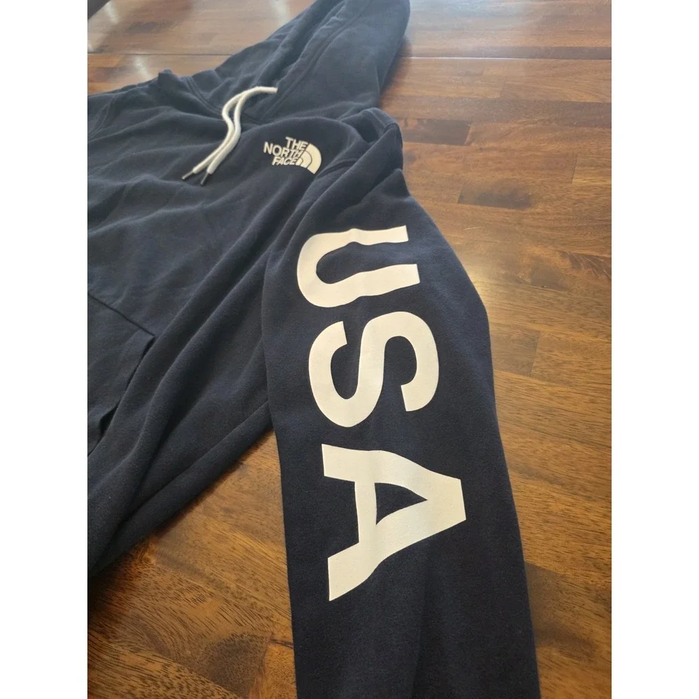 The North Face Fleece Pullover Size XL Dark Blue Usa Sku 28